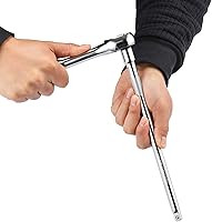 Vista 7 de MIXPOWER Juego de 9 barras de extensión de 1/4", 3/8" y 1/2", CR-V, acabado espejo