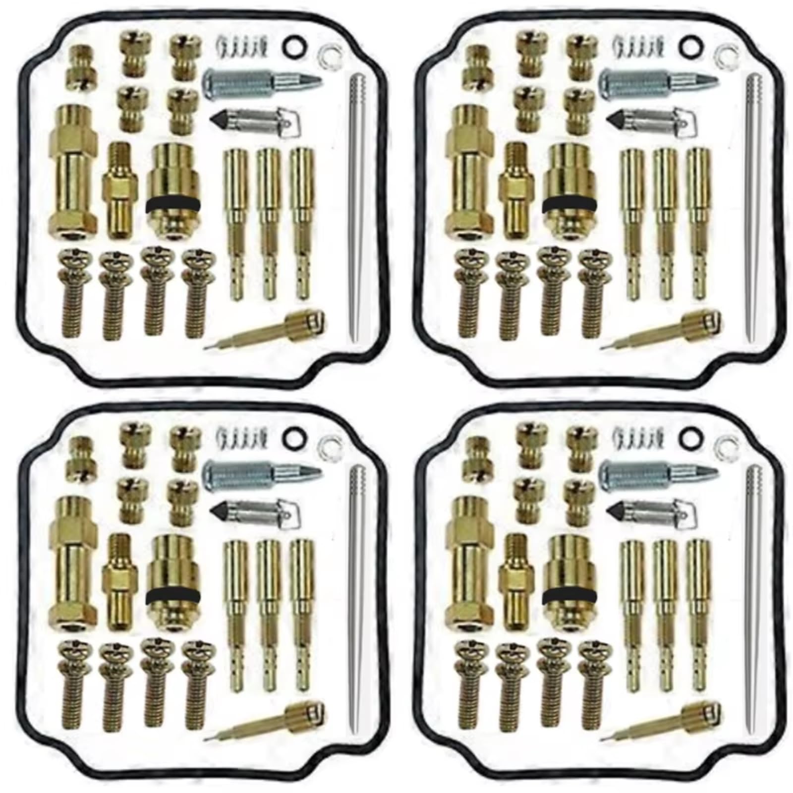 Kit Reparación Carburador Kit Reconstrucción Reparación Carburador Motocicleta para Suzuki GS550 1980-1982 GS 550 GS550T 550T GS550E/L Diafragma Émbolo Flotante Combustible | Set 2