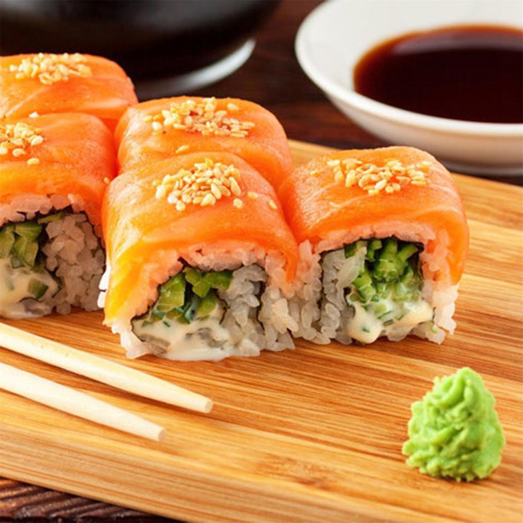 Zestaw do robienia sushi – ręczna maszyna do sushi do użytku domowego i komercyjnego – łatwe zwijanie sushi, idealna dla początkujących, kompaktowa konstrukcja do szybkiego prototypowania