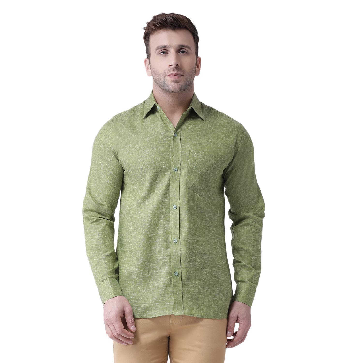 RIAG Men's Linen Q1 Full Shirt
