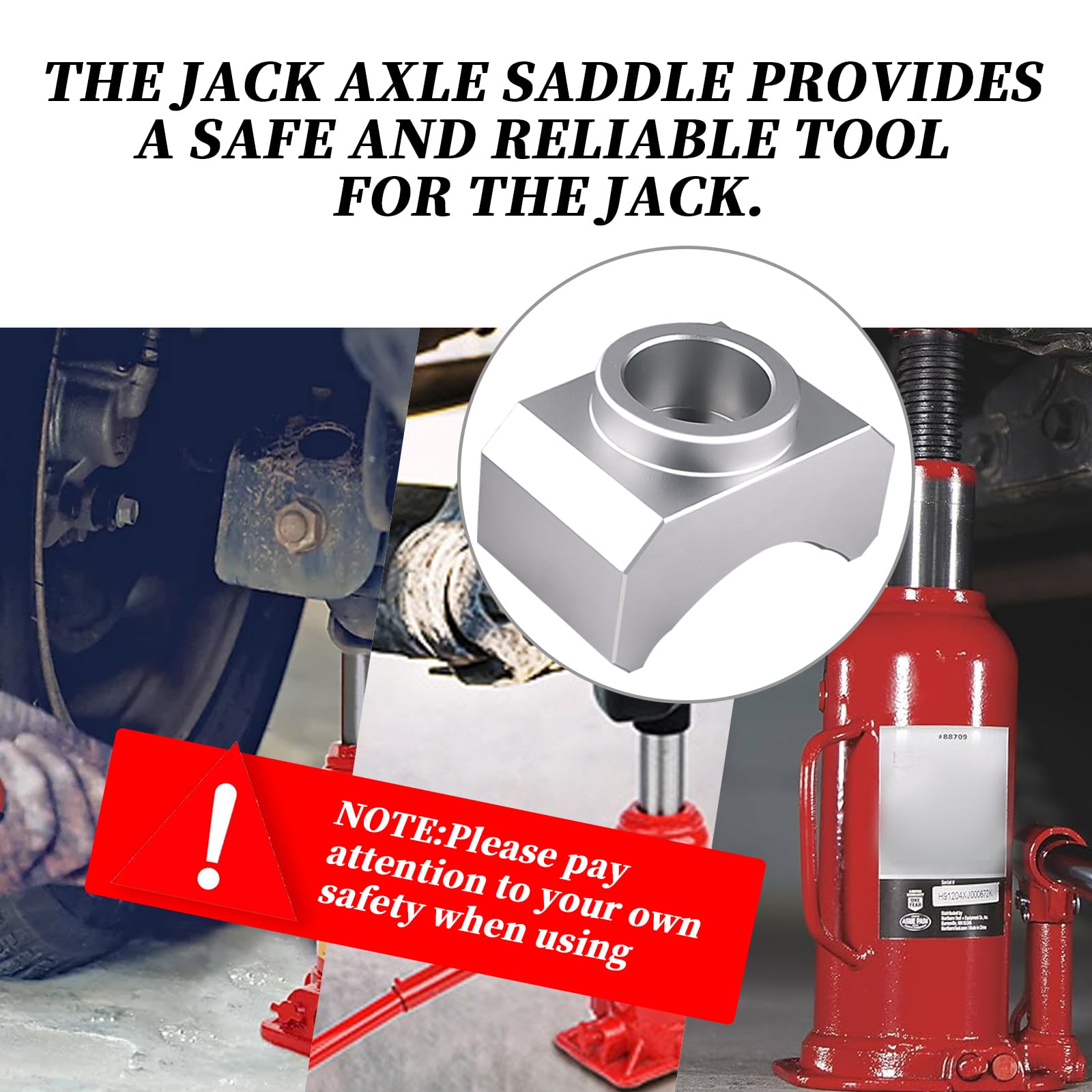 Achsenadapter Für Wagenheber - Stahl Adapter Für Flaschenheber & Bodenheber