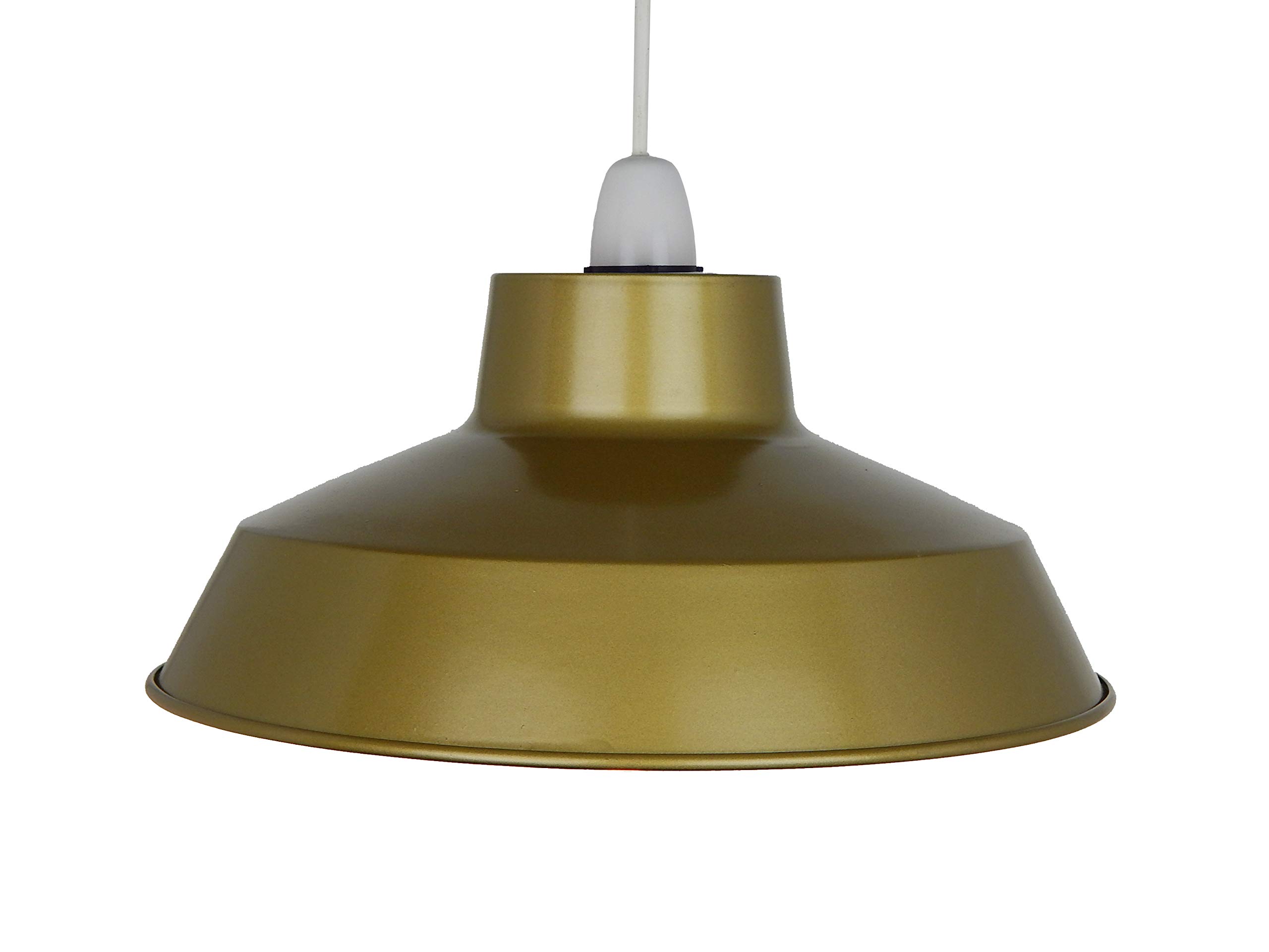 Gold Painted Finished Metal Pluto Lampshade