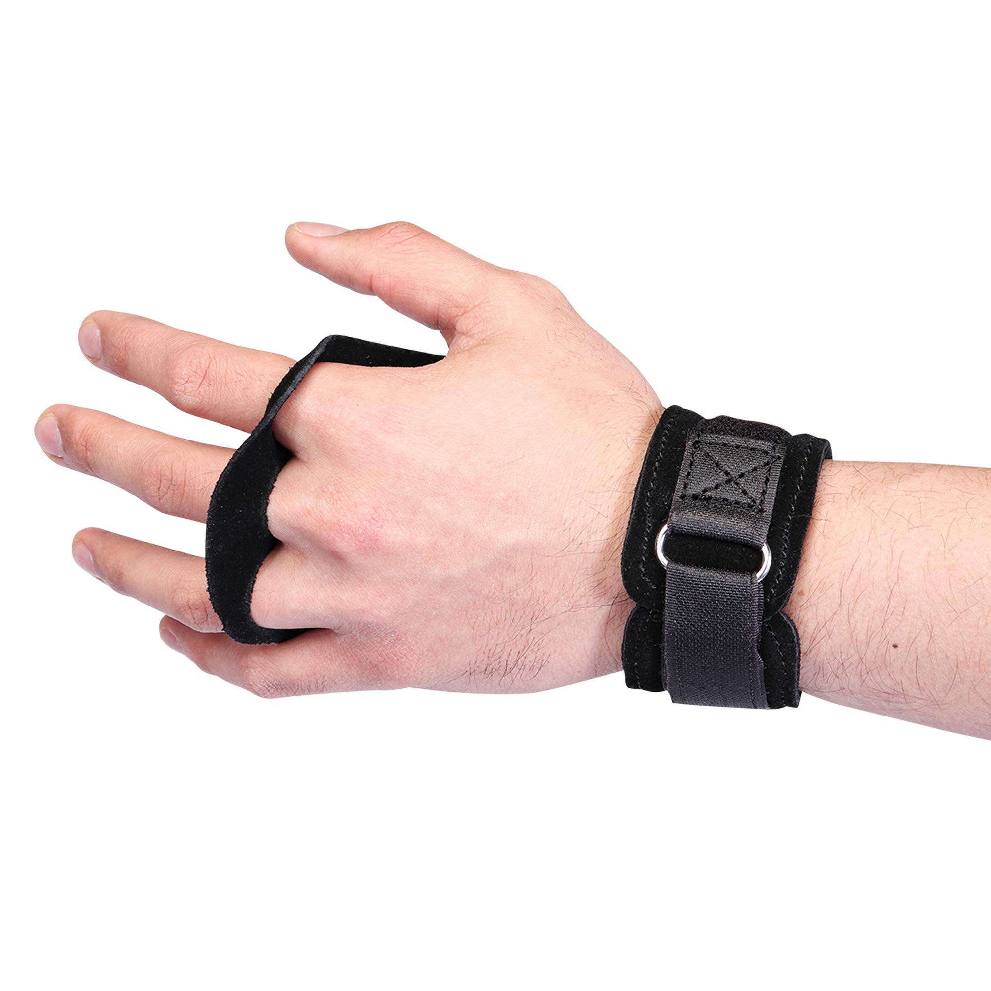 Gorilla Sports Maniques de Crosstraining à 3 Doigts - Protèges-Paumes