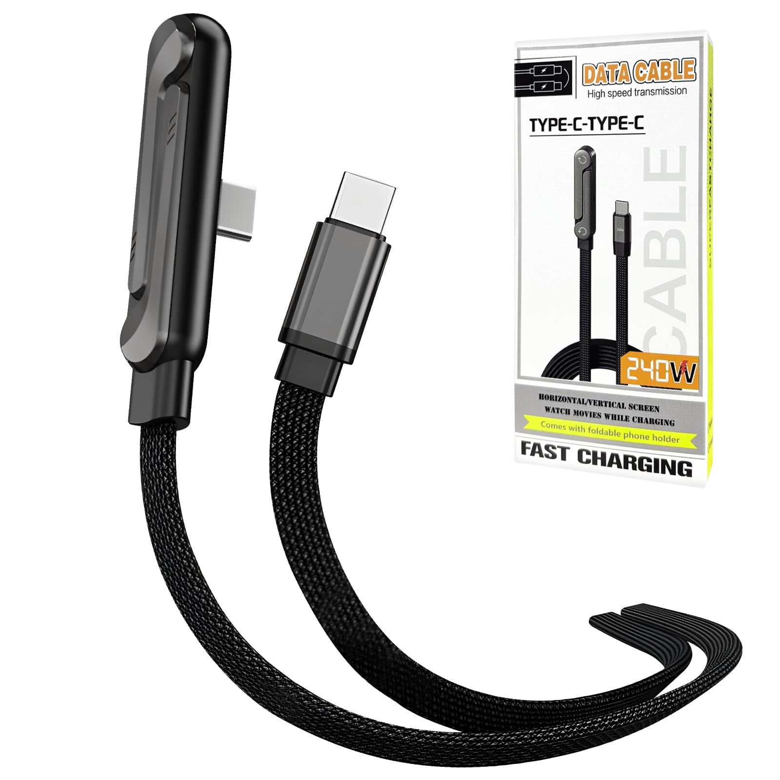 Adattatore Caricatore Rapido 45W USB Type-C PD per Samsung Galaxy e iPhone 15