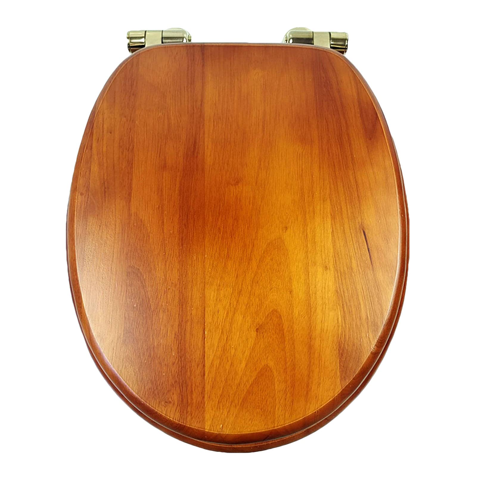 Soft Close Wooden Toilet seat, Quick Release Hinges Easy Clean Durable 11 19, Variable, Lightweight, Portable, User-Friendly, Compact, Adjustable