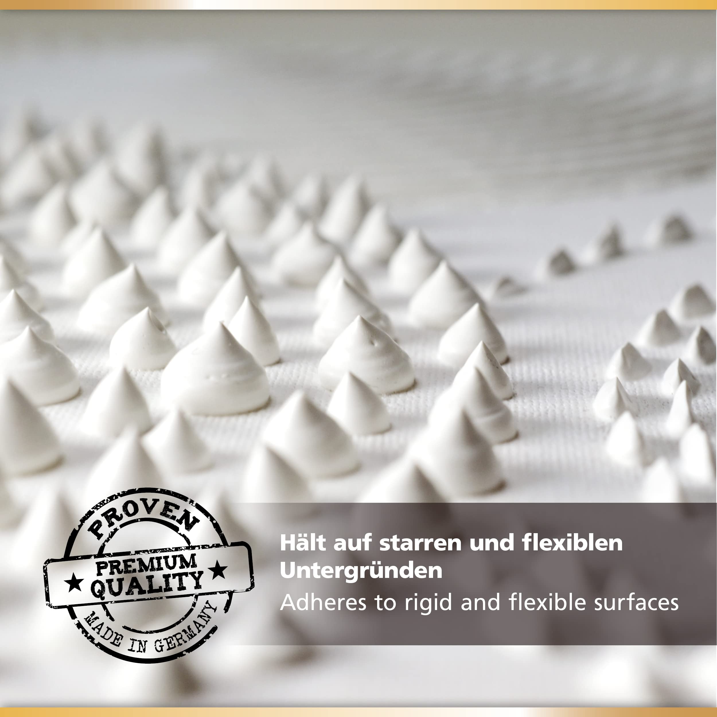 Viva Decor Strukturpaste Weiß, Premium Cremig, 3,0 kg, matte, stoßfeste Impasto Paste, einfärbbar, auf Wasserbasis für reliefartige Oberflächenstrukturierung
