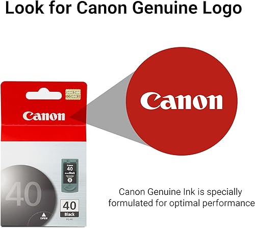 Miniatura 4 de Canon Paquete doble negro PG-40 compatible con iP2600, iP1800, iP1700, iP1600, MX310 y MX300