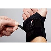 Vista 11 de FUTURO Compression Stabilizing Wrist Brace, Right Hand, Small/Medium Size, Provides Support to Injured Wrists, Easy-to-Use Design, Three Straps