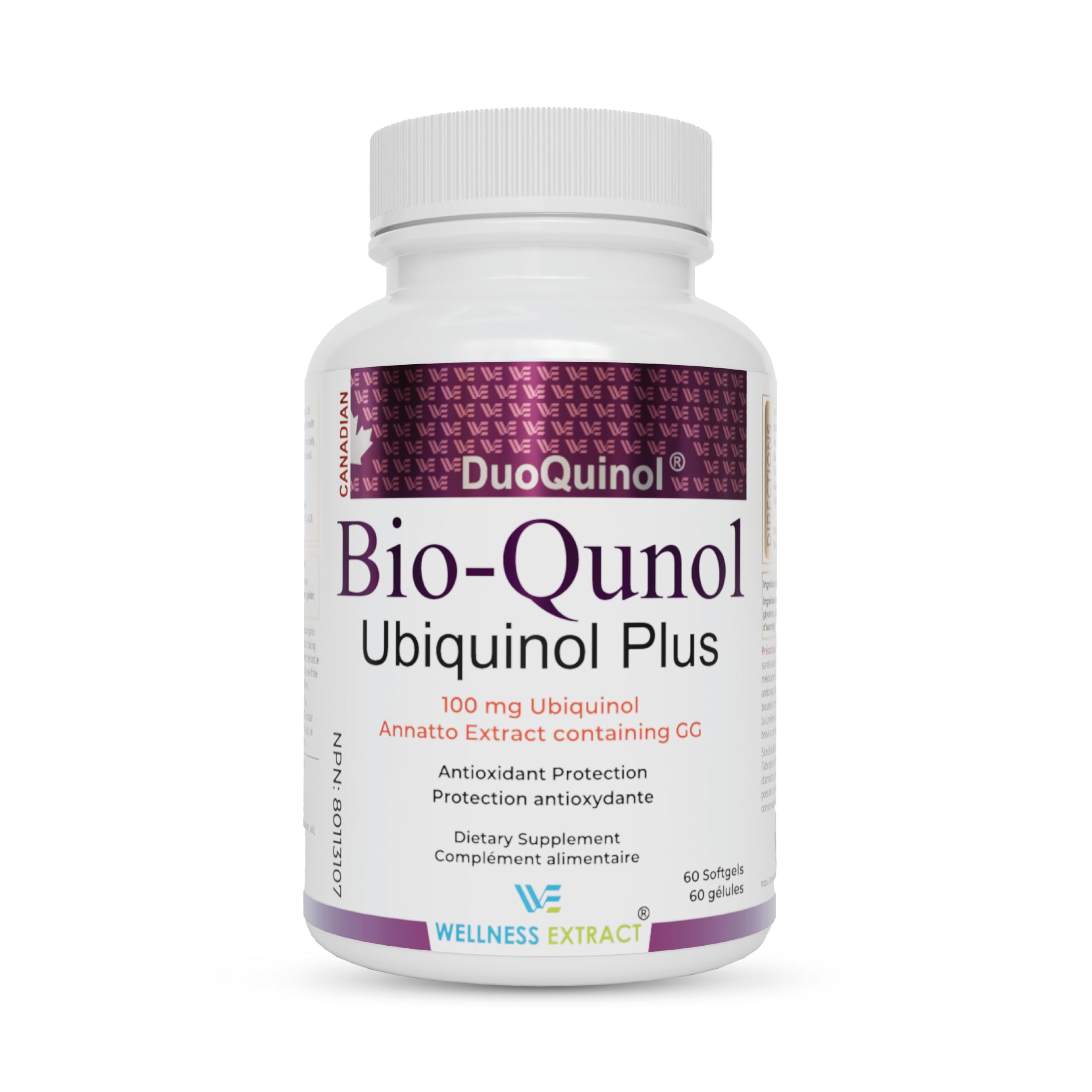 Ubiquinol (CoQ10) Supplement with Geranylgeraniol (GG) | Natural Antioxidant |150 mg | Pack of 60 Softgels