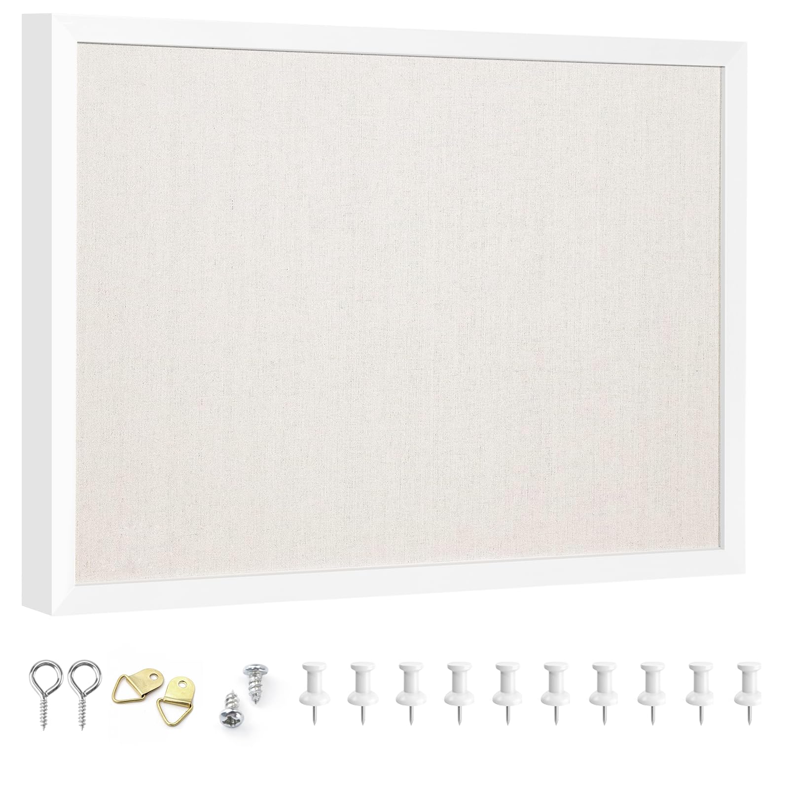Memo Board Wall Hanging Message Bulletin Board/Wood Framed Cork