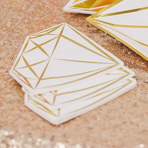 Miniatura 10 de Weddingstar Lindas servilletas de papel para ocasiones especiales, dados de Las Vegas, juego de 40