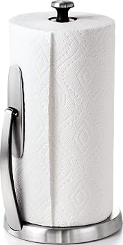 OXO Good Grips SimplyTear Paper Towel Holder Countertop for Kitchen