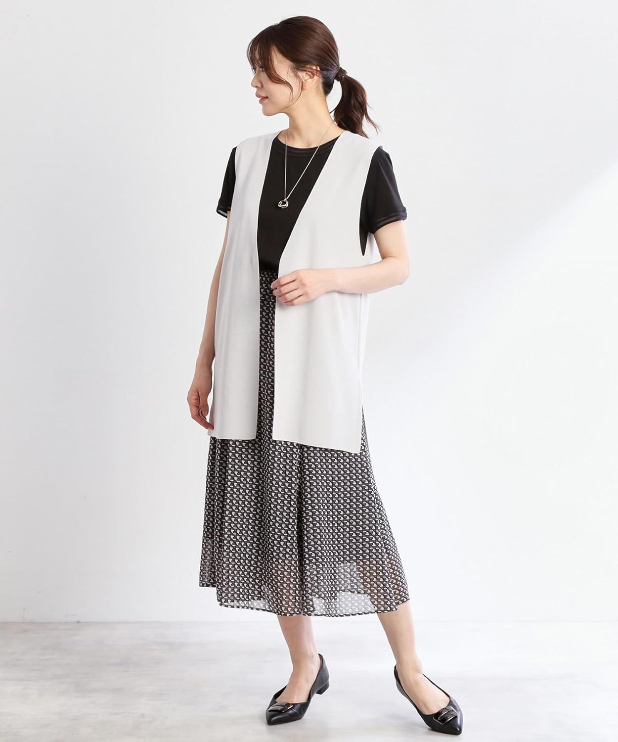 [リフレクト] ベスト ドライタッチニットベスト 10123840 レディース