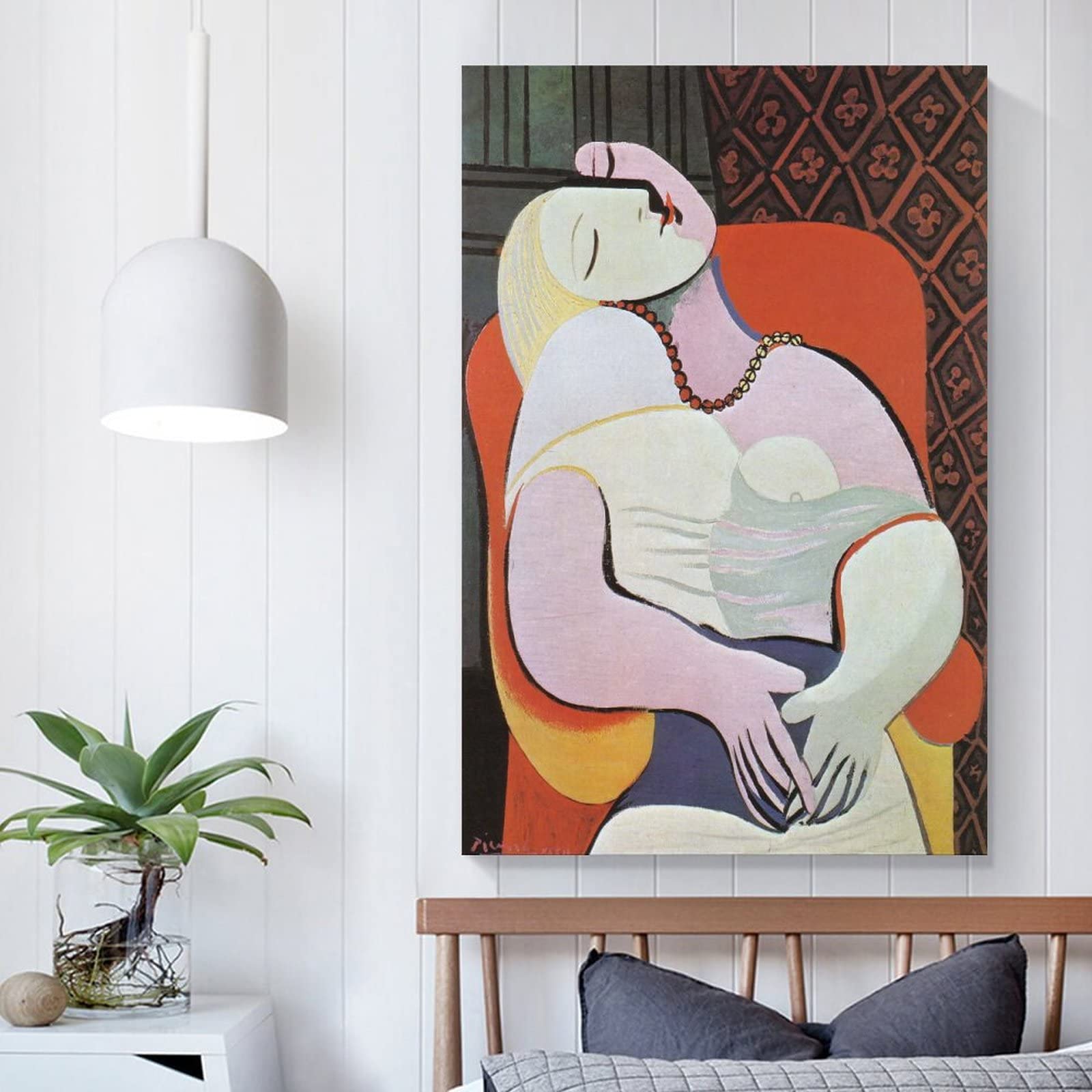 Amazon.co.jp: ポスター キュビズムの画家 パブロ・ピカソ 夢の中で