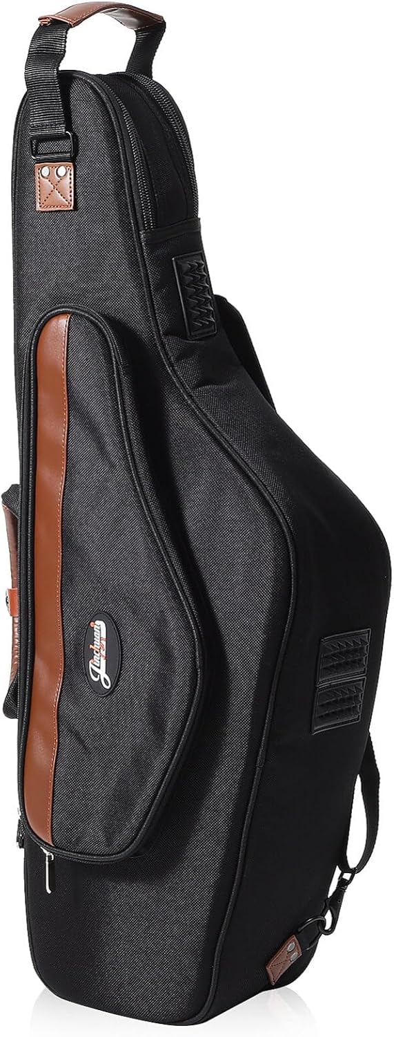 ERINGOGO Saxophone Carrying Case Tenor with Dual Removable Adjustable Strap Soft
