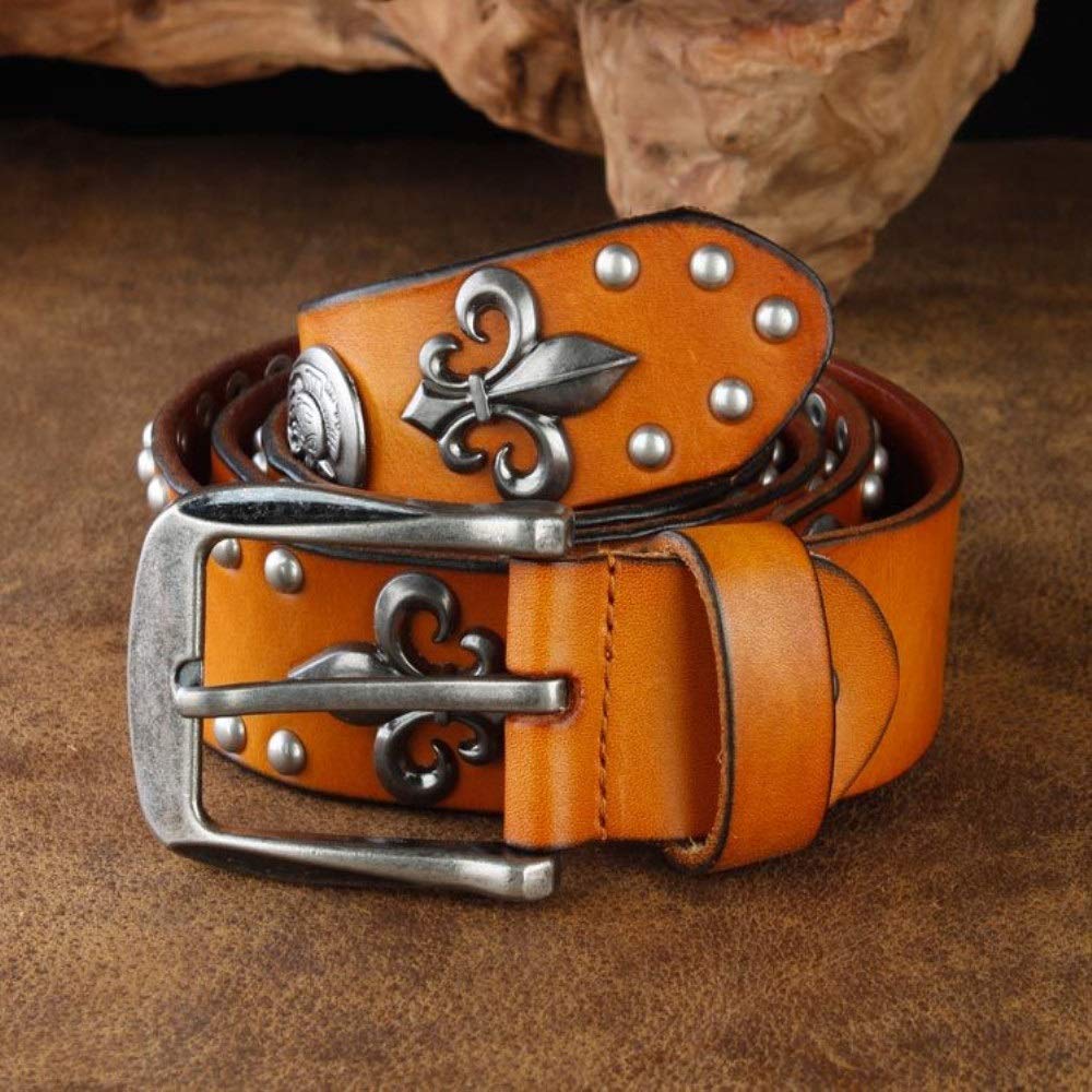 Amazon.co.jp: メンズ ベルト 利用可能なスタッズレザーパンク