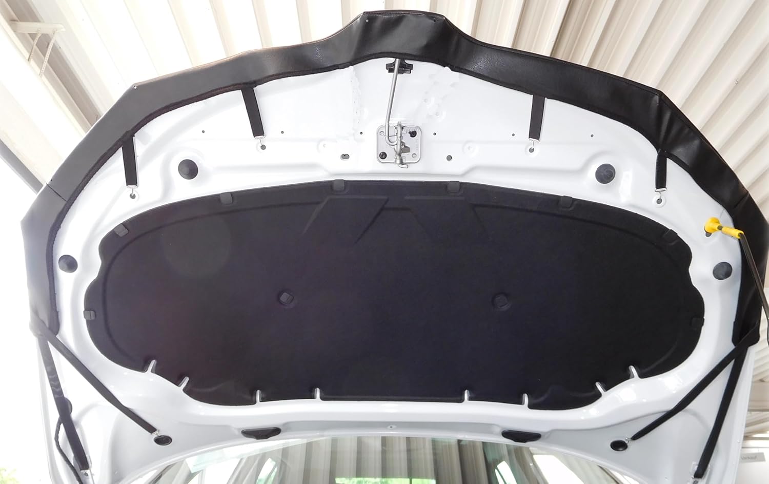 Hood Bra Front End Nose Mask Compatible with Skoda Fabia 3 III Typ NJ Since 2014 Bonnet Bra STONEGUARD Protector Tuning