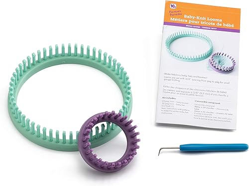 Miniatura 2 de Authentic Knitting Board Telares de punto KB para bebés, calibre 3/8"
