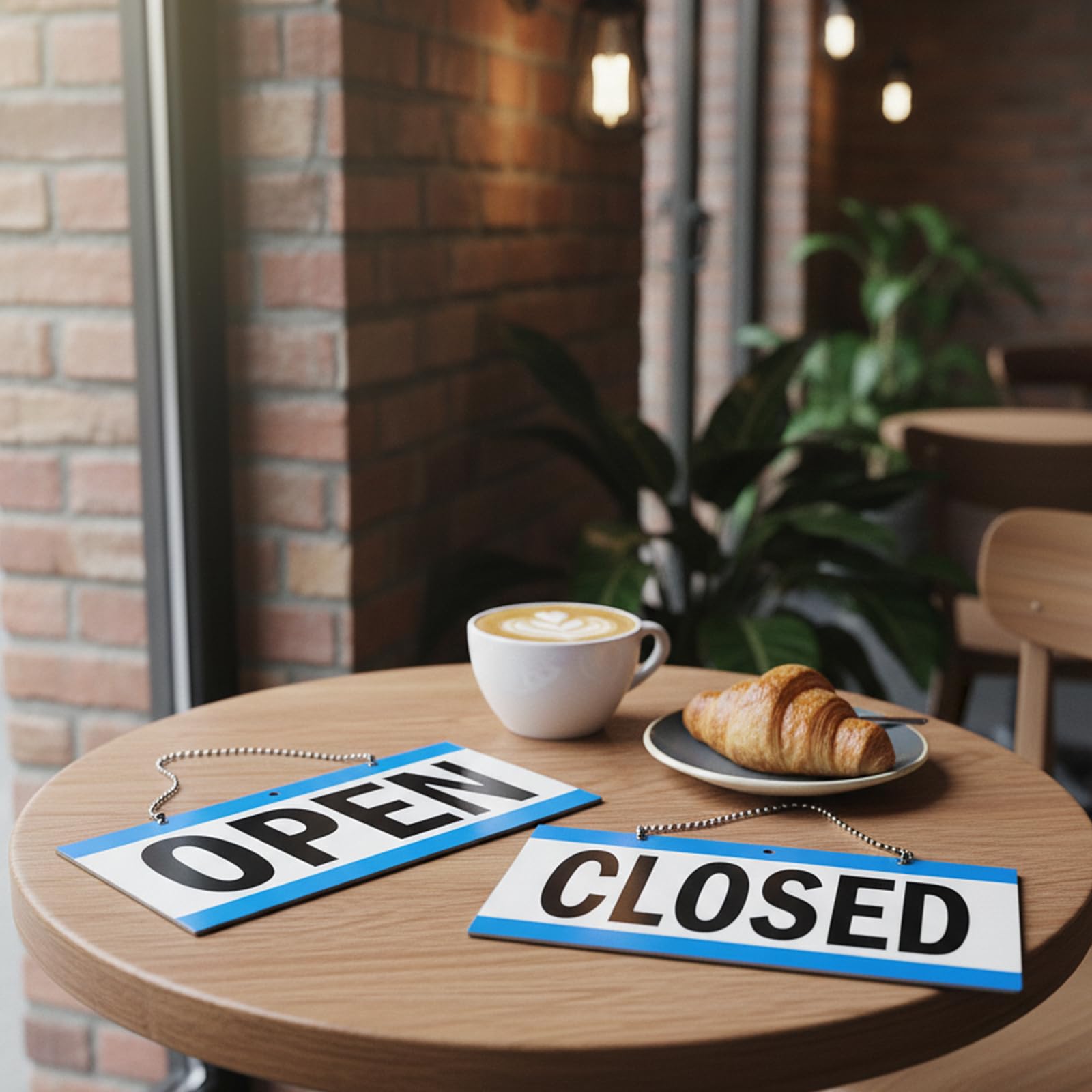 Amazon | TOMOTHY オープンクローズ看板 open close プレート オープン