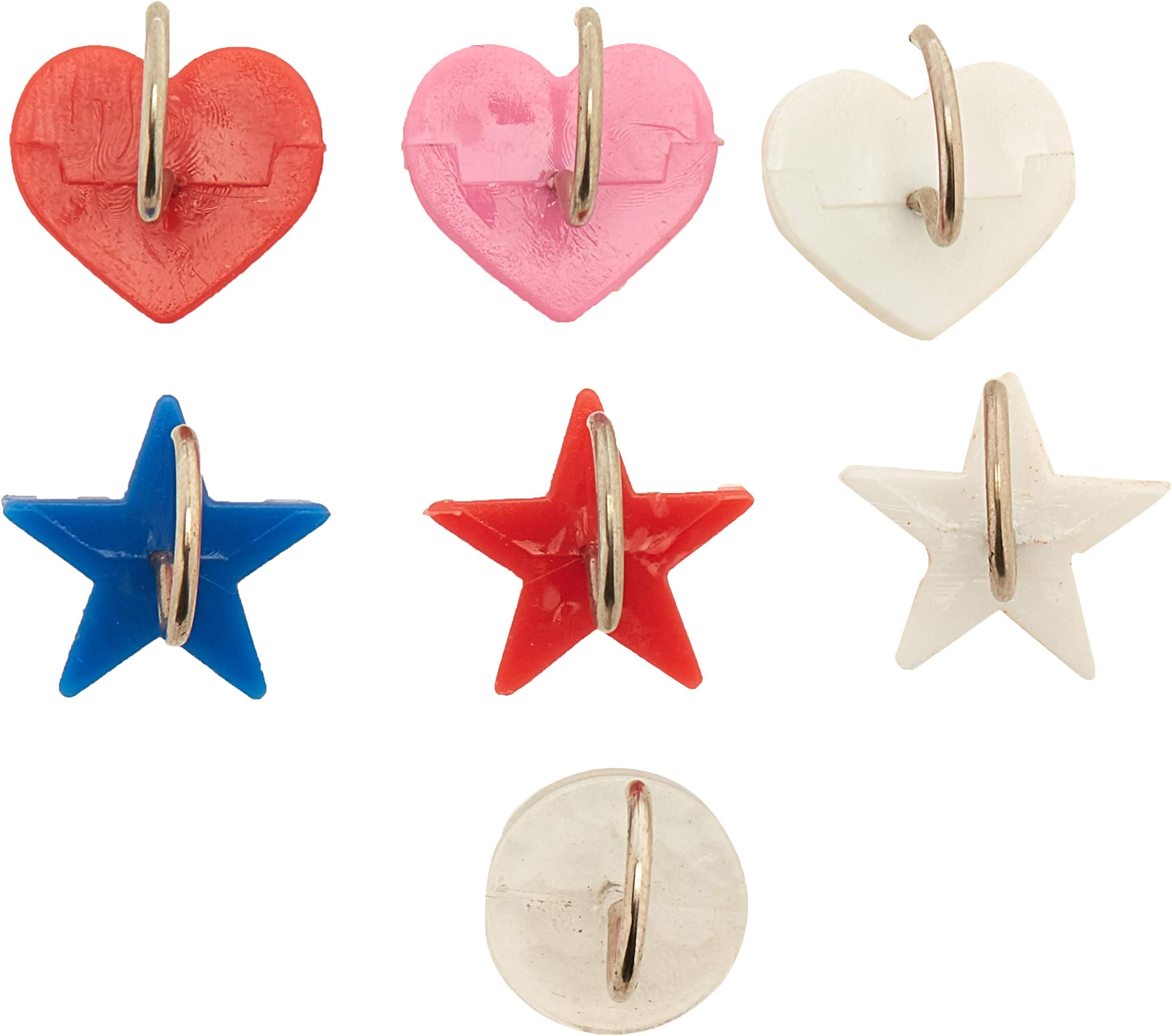 CraZy TACKz Re-Sale Pkg 144 Tacks (12 Blisterpacks Round & Clear - Plus 2 Free Other Style Packs)