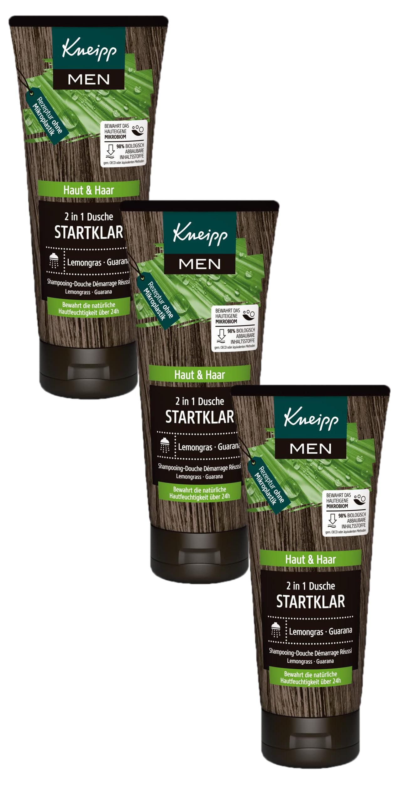 Kneipp 2in1 Dusche Startklar 200 ml (1 x 200 ml) (Packung mit 3)