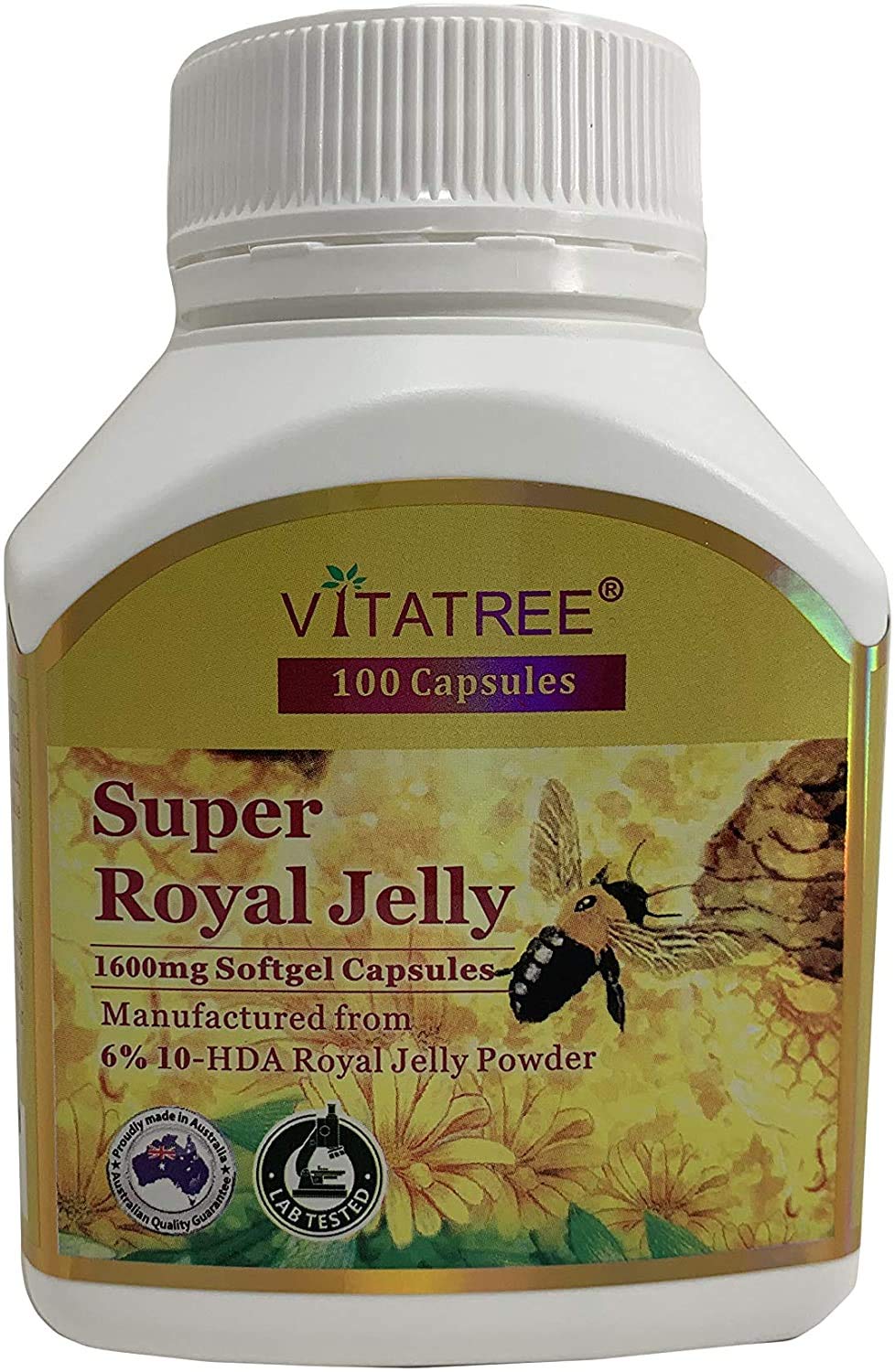 Buy VitaTree Super Royal Jelly 1600mg 6 10HDA 100 Softgel s