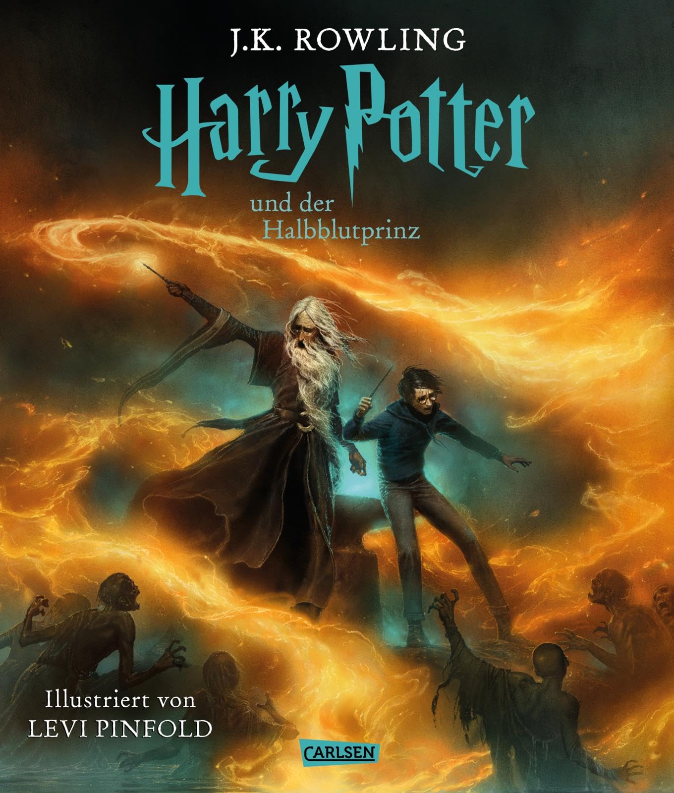Harry Potter und der Halbblutprinz (Schmuckausgabe Harry Potter 6): Vierfarbig illustrierte Ausgabe mit großformatigen Bildern und Lesebändchen – der Kinderbuch-Klassiker zum Vorlesen
