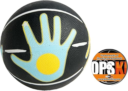 HOOPSKING Skill Shooter Baloncesto con video de entrenamiento en línea, baloncesto con colocación de la mano