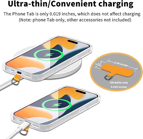 Miniatura 3 de Pestaña de correa de teléfono para iPhone, parche de cordón para teléfono celular, pieza de repuesto de correa de teléfono para todas las fundas de