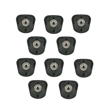 Dental Oblong Articulating Mounting Plates Bioart A7 Plus Articulator 10 Pack