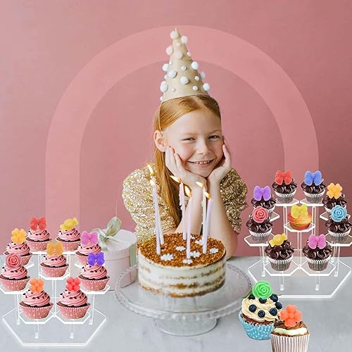 Miniatura 7 de Paquete de 2 moldes de silicona para caramelos, margarita rosa tulipán floral chocolate con formas de hojas de flores y lazos para hornear, jabón,