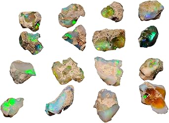 30 carats Ultra Fire Opal, Natural Ethiopian Opal, Rough Gemstone, Raw Crystals, Wholesale Lot, Energy Healing Crystals, Jewelry Making Supplies, DIY-ART-CRAFT, Reiki, Wikka, 5-7pcs