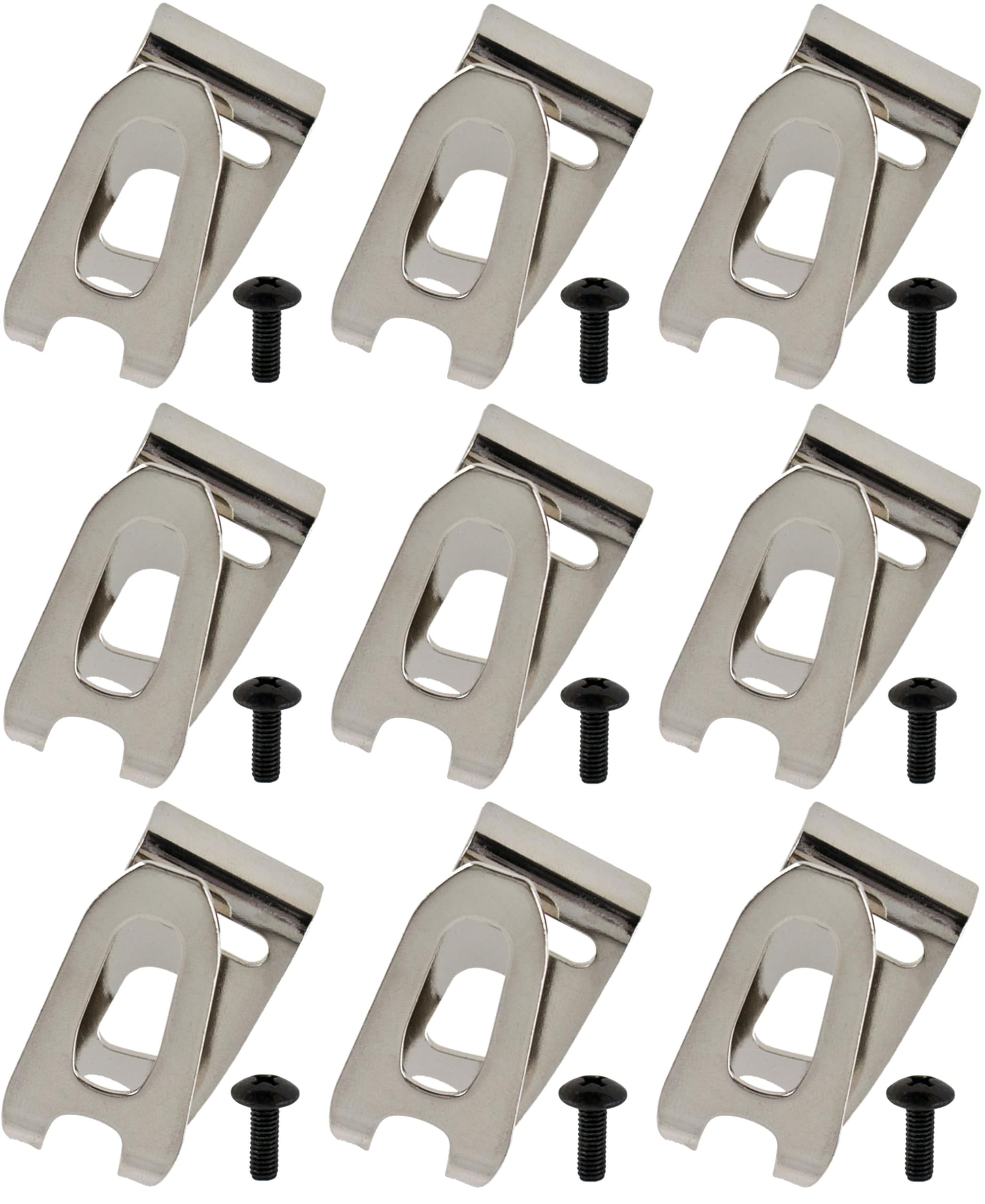 346449-3 Belt Hooks Kit Fits for Makita 324705-1 346034-2 346317-0 Replacement Part (9 Pack)