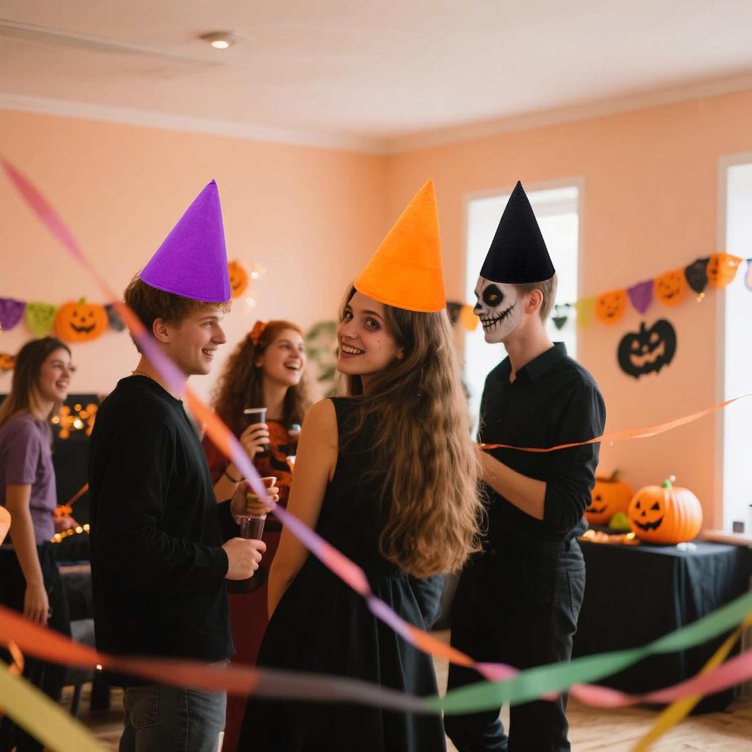 12 Pcs Large Gnome Hats for Halloween Christmas Costumes Felt Dwarf Hats Elf Hat Party Decorations - Image 5