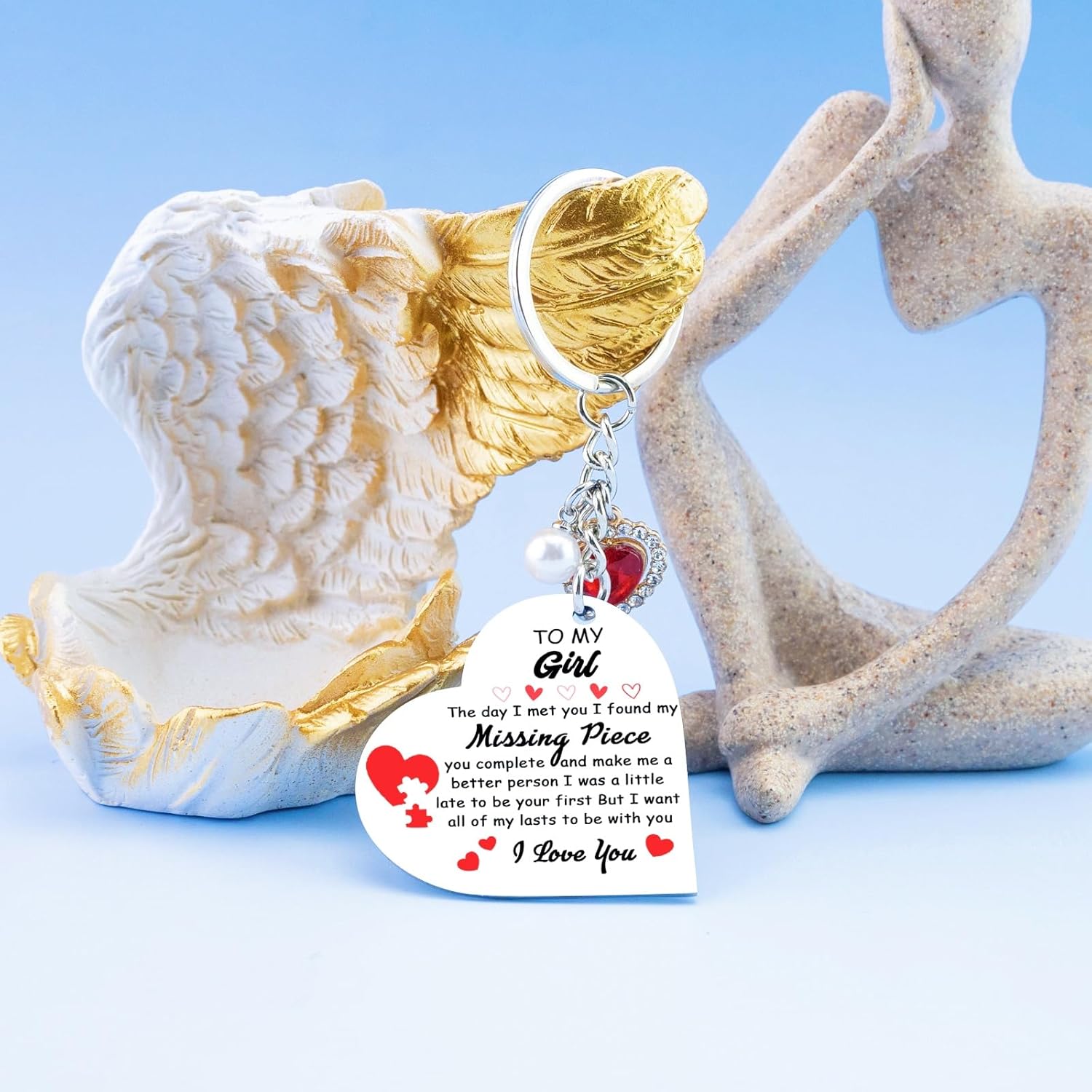 Gift for Girlfriend Valentines Gifts for Her I Heart My Girlfriend Cute Gifts for Girlfriends Anniversary Presents Valentine Day