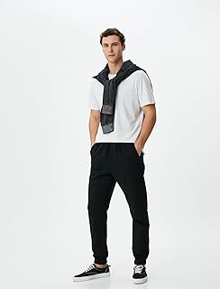 Koton Jogger Pantolon Beli Bağcıklı Slim Fit Cep Detaylı