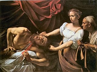 Wallhogs Caravaggio Judith and Holofernes Glossy Poster 27"x36"