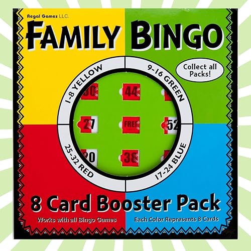 Miniatura 6 de Regal Bingo - Tarjetas de bingo a granel con ventanas deslizantes  Tarjetas de juego de bingo reutilizables con impresión grande para adultos y