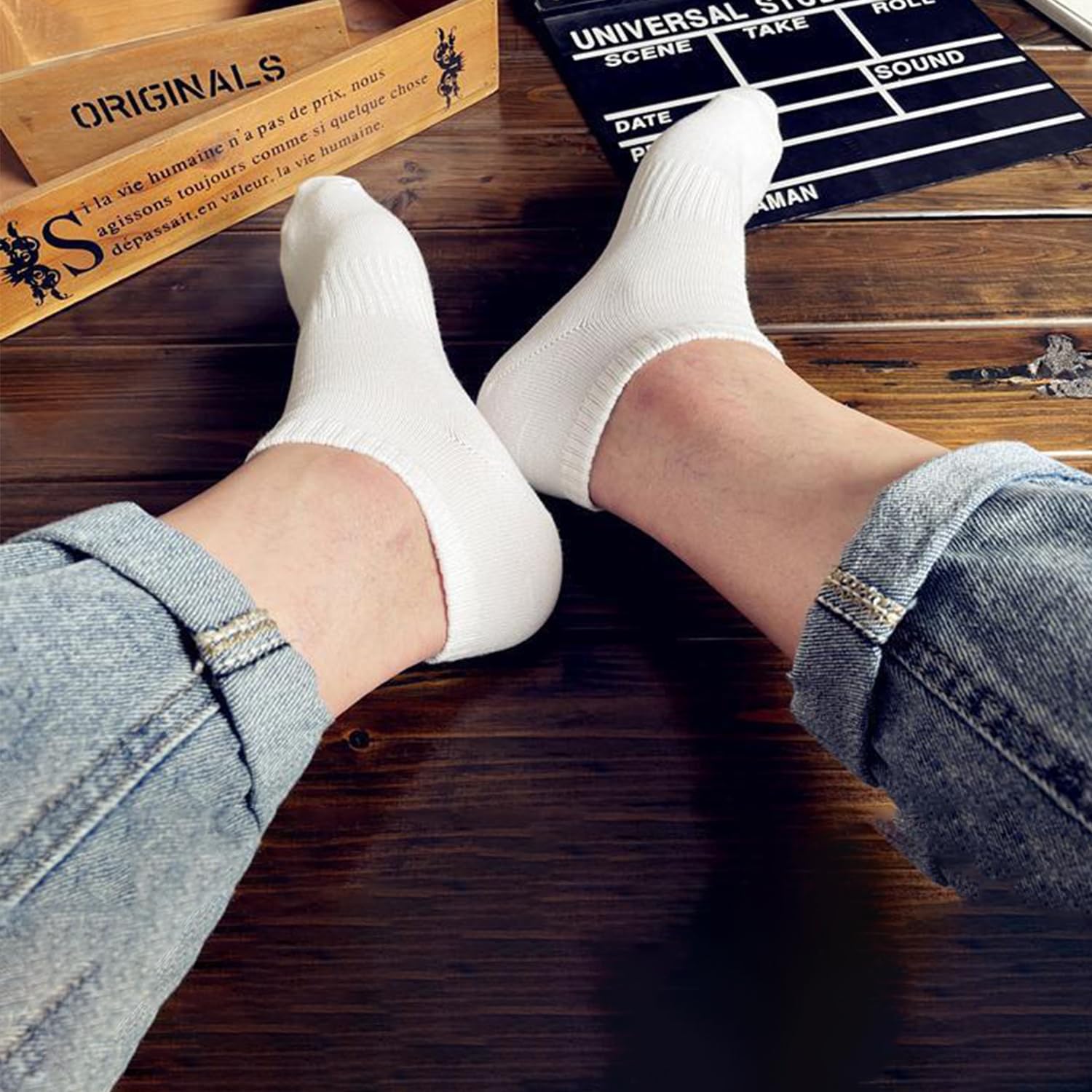 30 Pairs Low Cut Ankle Socks Unisex, 2.4" Height Breathable Cotton Socks, Medium Thickness Casual Athletic Socks for Men and Women, Black White Gray, All Season Bulk Pack