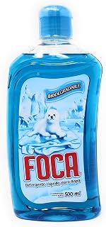 Foca Liquid Laundry Detergent 500 ml (16.9 fl oz) – Biodegradable Blue Liquid Soap for Clothes – Fresh Clean Scent, Gentle & Effective on Fabrics – Made in Mexico by La Corona