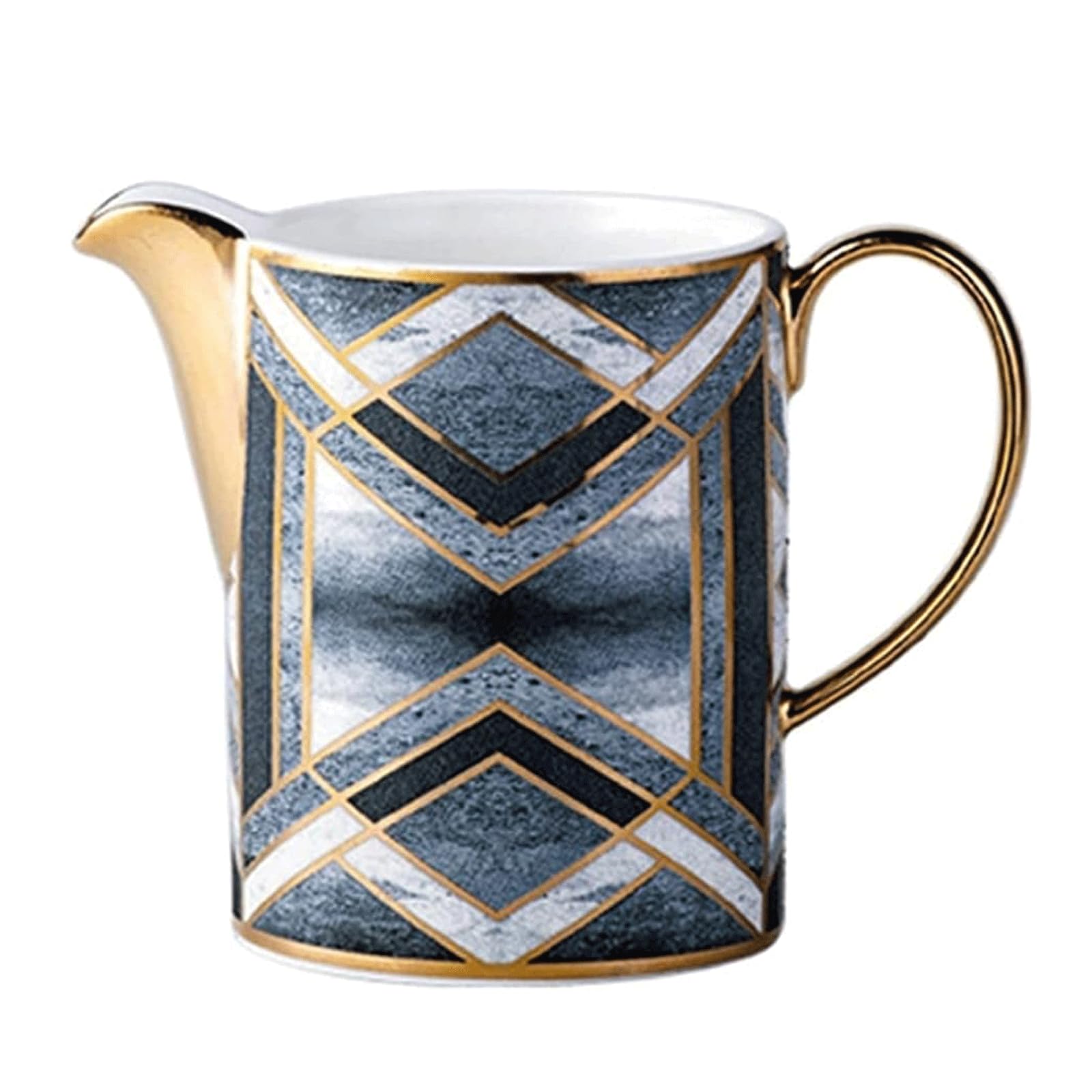 Jarra de Leche, Salsera, Taza de Agua, Jarra, cremera, café, azúcar, Salsa, espumador de Leche de cerámica, espumador de café para el té de la Tarde o para Amigos en una Fiesta.