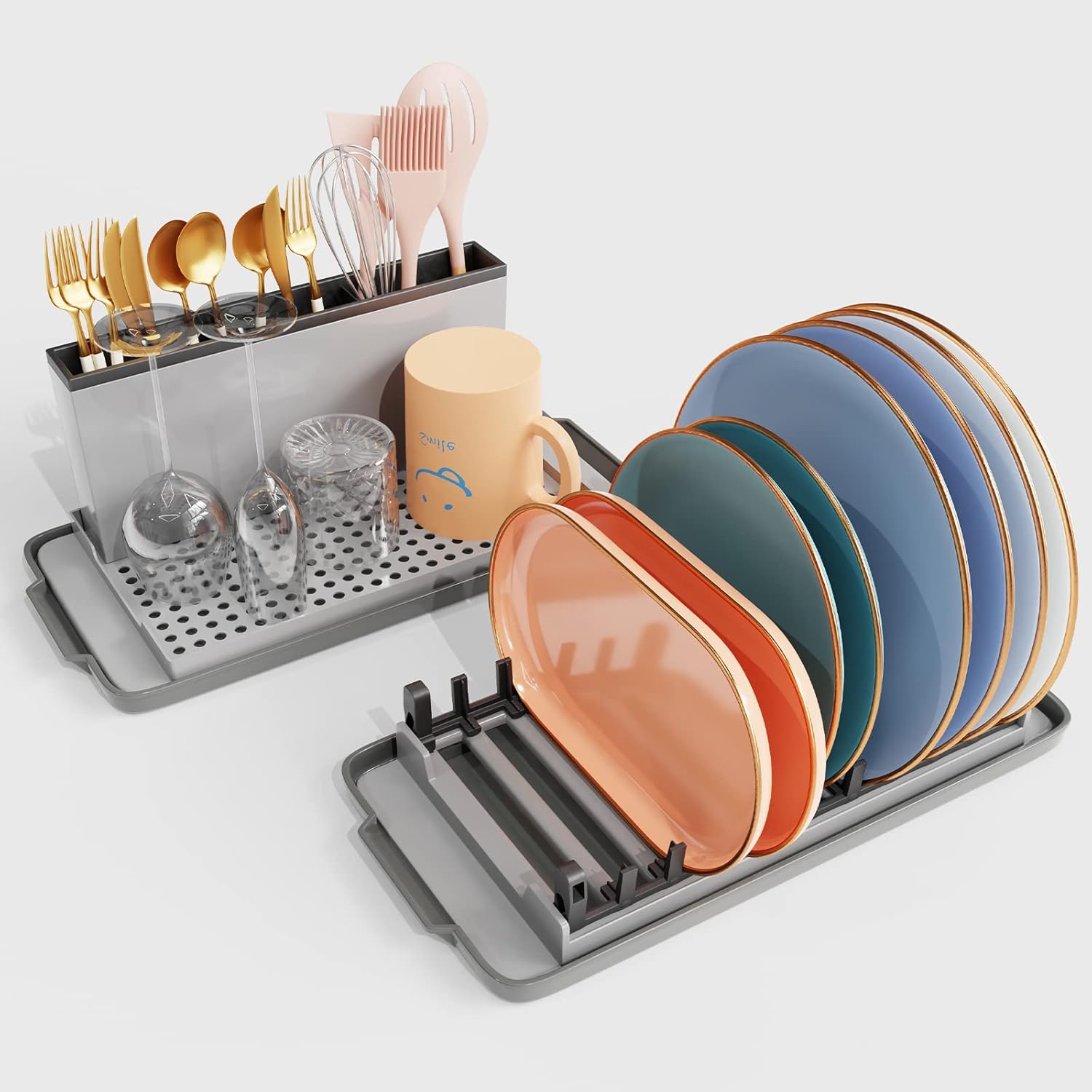 Midyb Dish Drying Rack, Dish Racks for Kitchen Counter