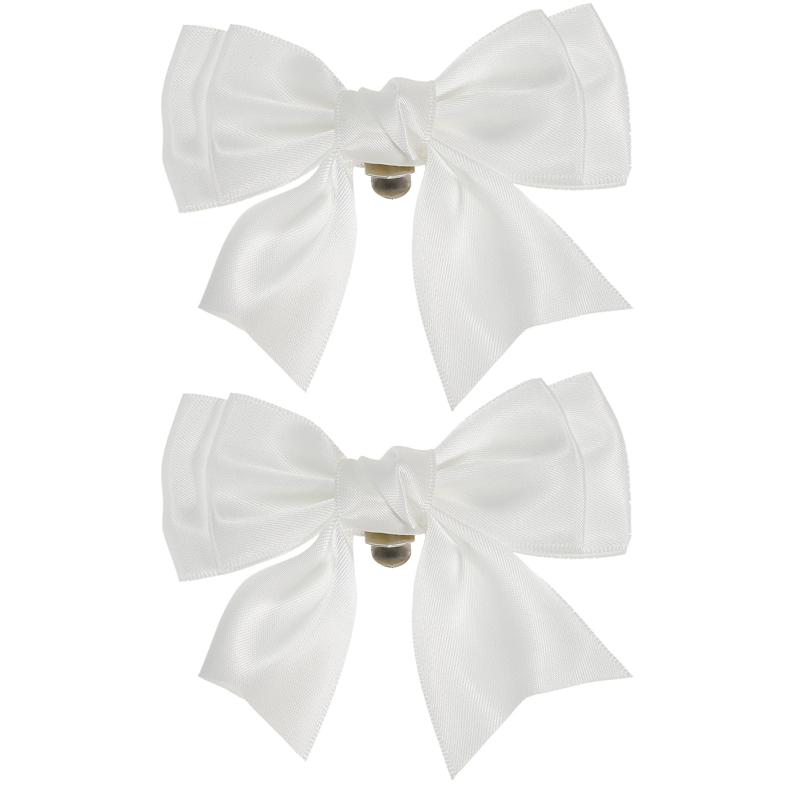 PATIKIL Shoe Clips with Bow for Women, 2 Pieces Detachable Satin Elegant Shoe Clips with Bow, Cute Shoe Buckle Ornament for Wedding, Party, Decoration, Black — view 13