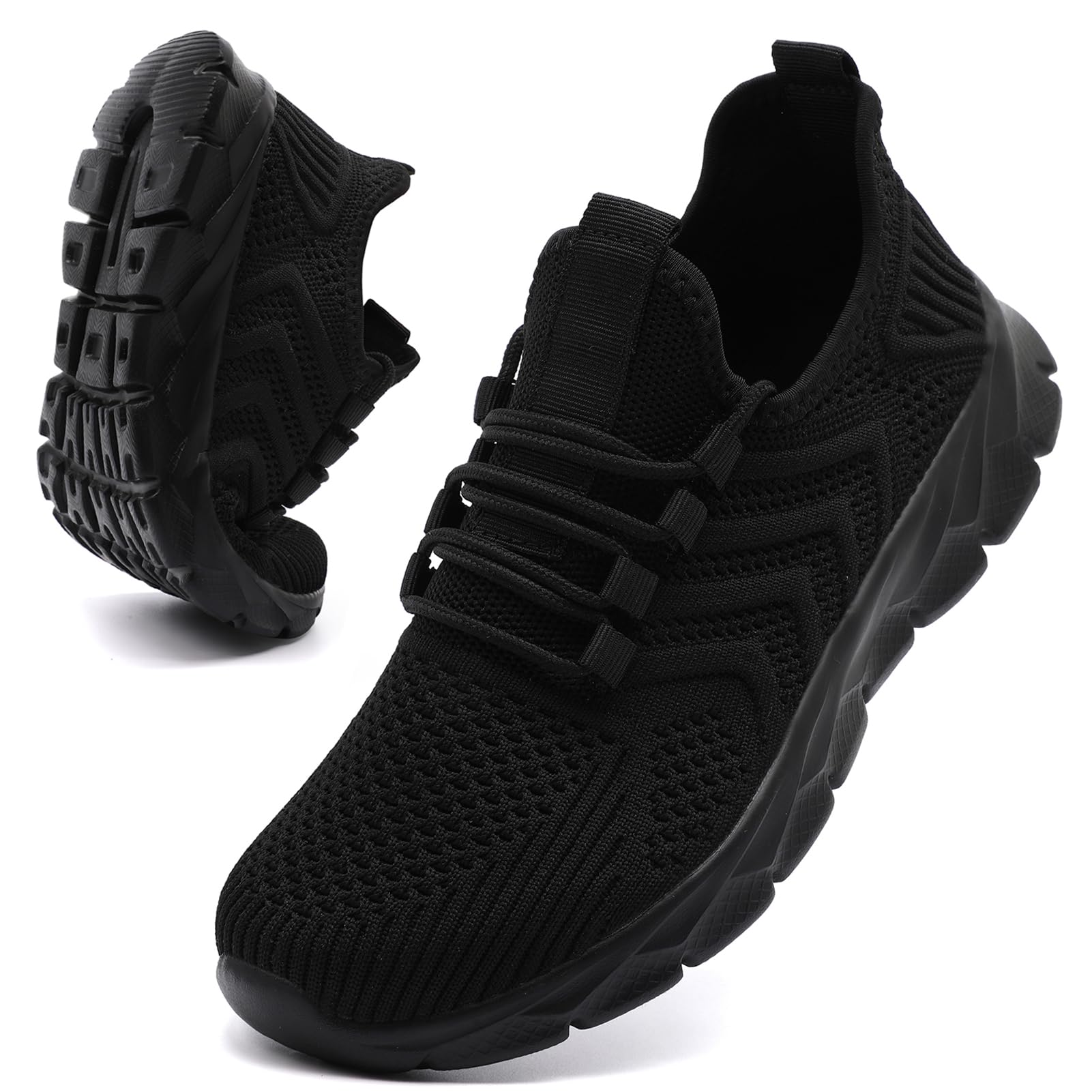 Running Shoes for Men Womens Tennis Sneakers Slip On Gym Athletic Shoe