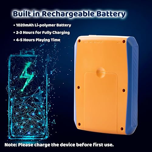 Miniatura 5 de Mini consola de juegos retro de mano para niños, 666 juegos clásicos, consola portátil de videojuegos portátil, pantalla de 3 pulgadas, batería de