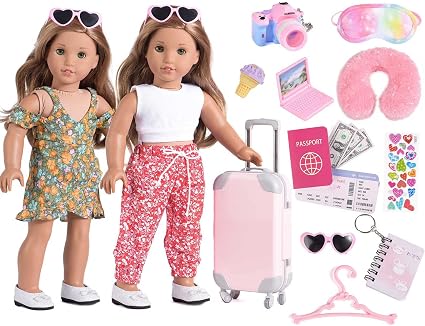 Sweet Dolly Doll Suitcase Travel 
