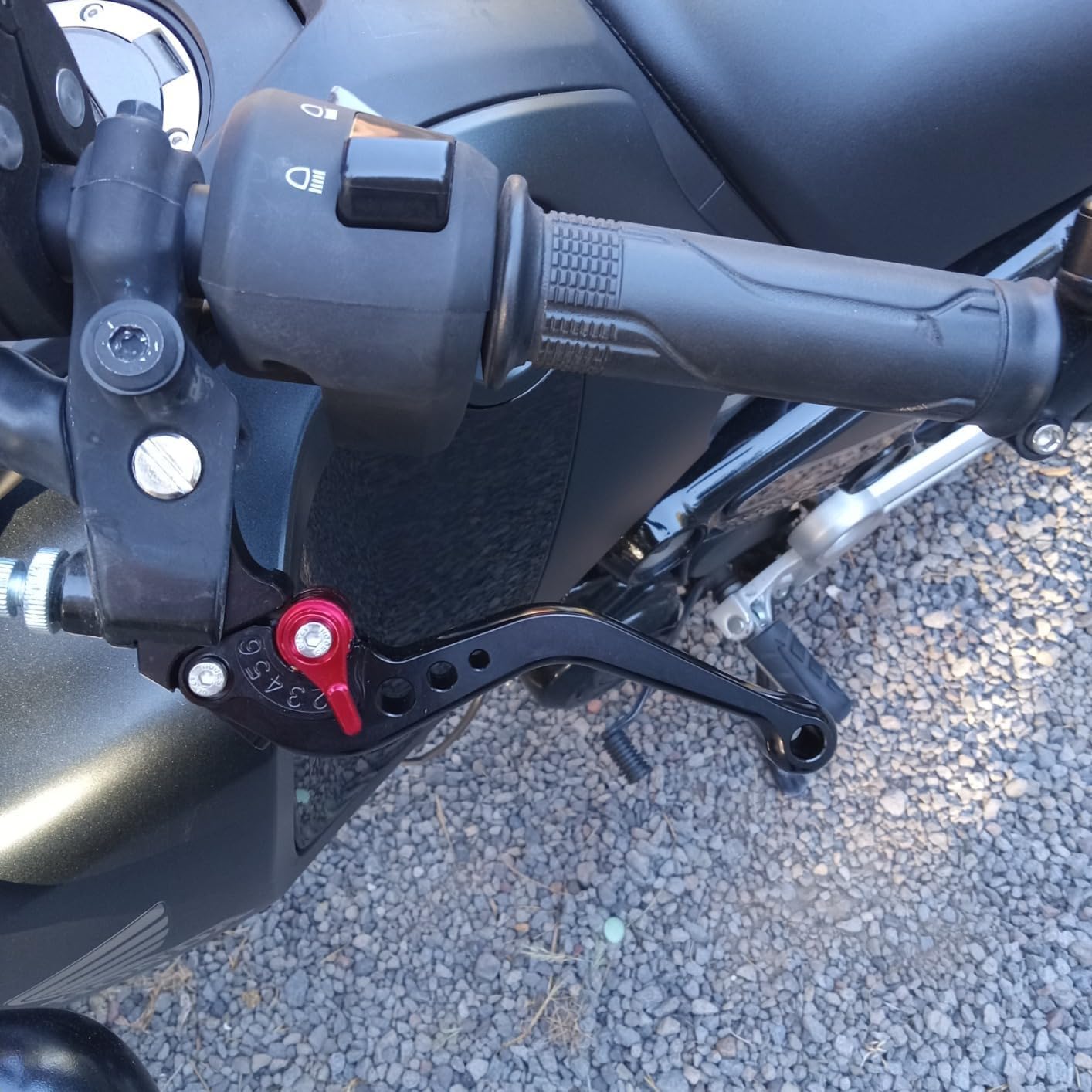 PT-GROM Short Brake and Clutch Levers for GROM MSX125 2014 2015 2016 2017 2018 2019 2020 2021 2022 2023 2024 2025,Monkey 2019-2021,Rebel 250 CMX Shorty Motorcycle levers-Black