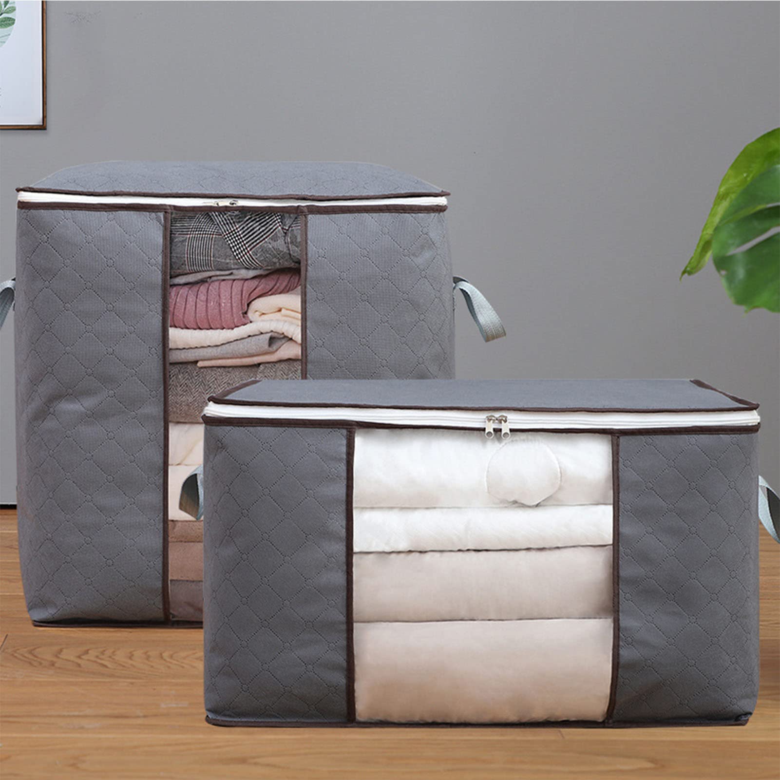 Lot De 2 Sacs De Rangement Pour Couette – Grande Capacité De