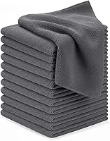 Vista 12 de Avalon Towels Microfiber Cleaning Cloths (Value Pack of 48) - Size 16 x 16 Inches, Highly Absorbent Cleaning Rags, Lint Free, Reusable and Washable