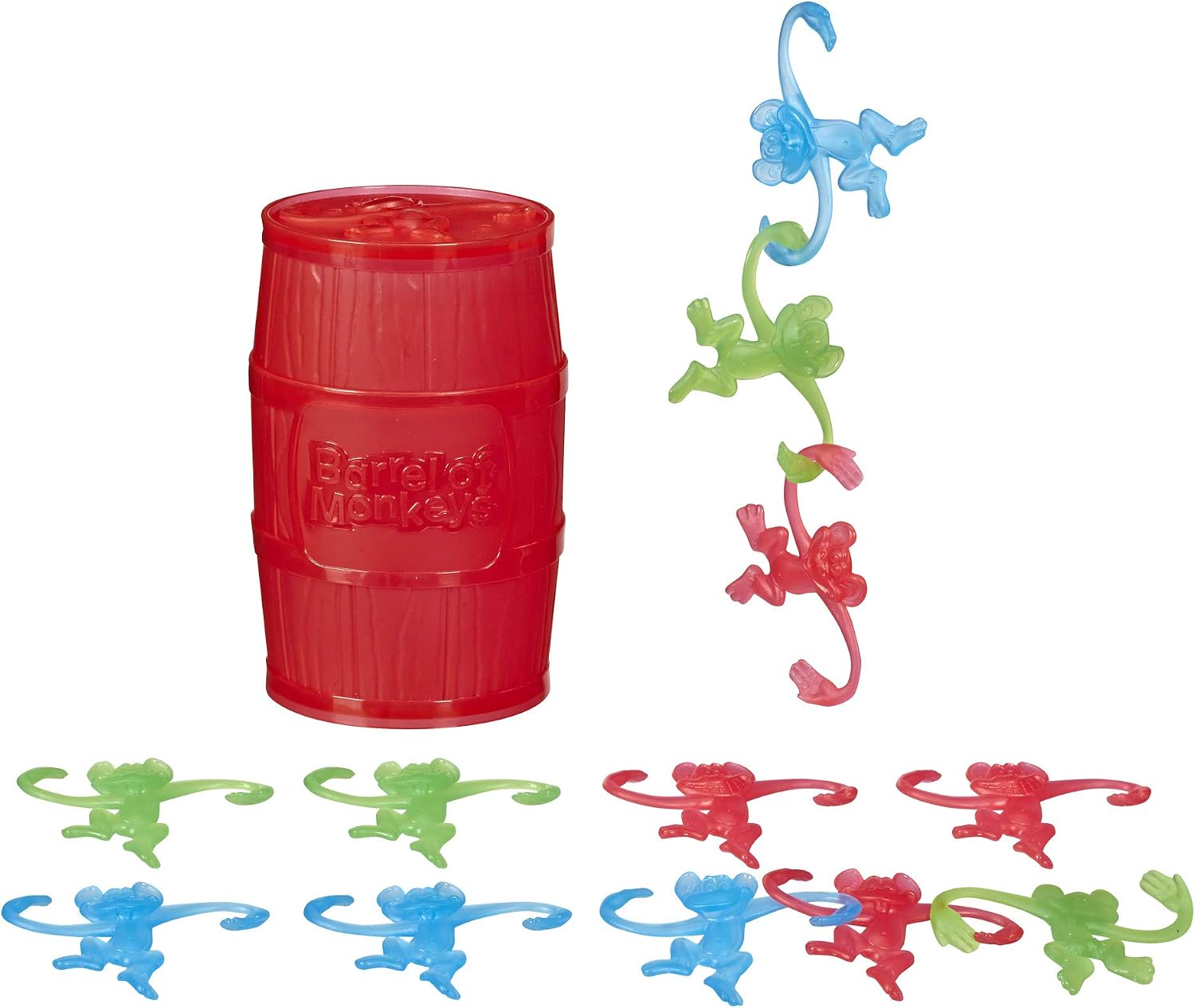 Barrel of Monkeys Neon Pop Monkey Chain Game